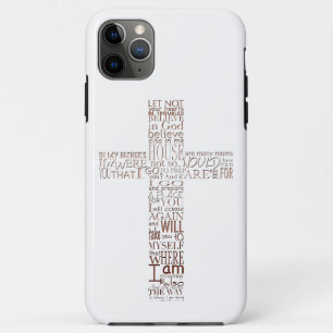 Bible verses from John Copper iPhone case
