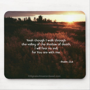 Bible Verses God's Word Mouse Mat