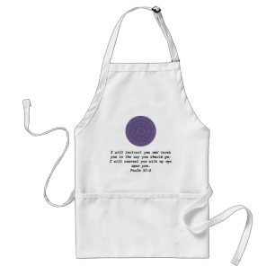 Bible Verses Inspirational Quote Psalm 32:8 Standard Apron