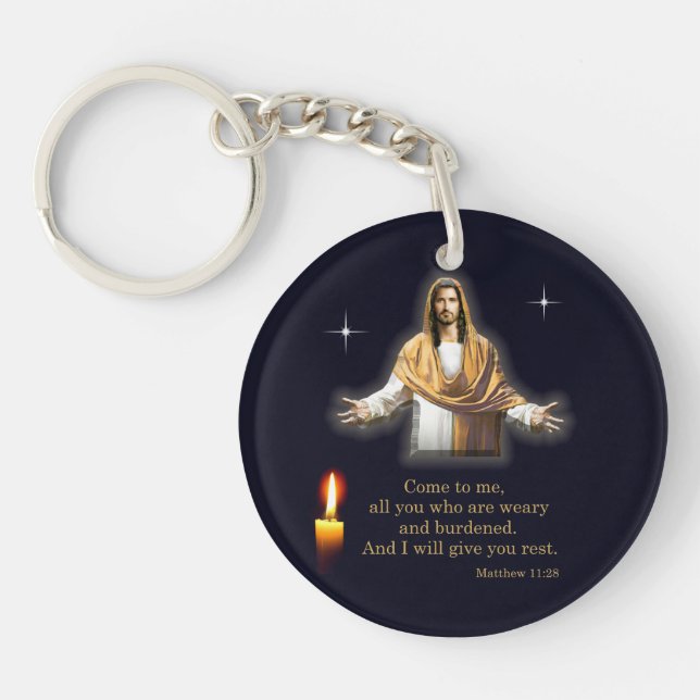 Bible verses key ring (Front)