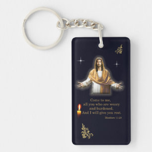 Bible verses key ring