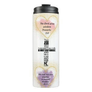 Bible Verses Thermal Tumbler