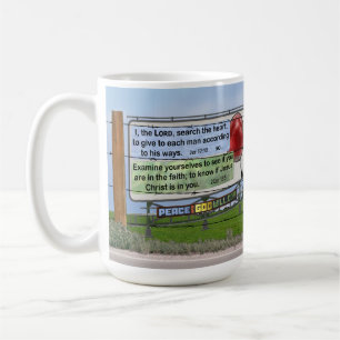 Bible verses to wake up by! coffee mug