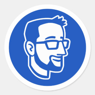 BibleThinker Round Logo Sticker