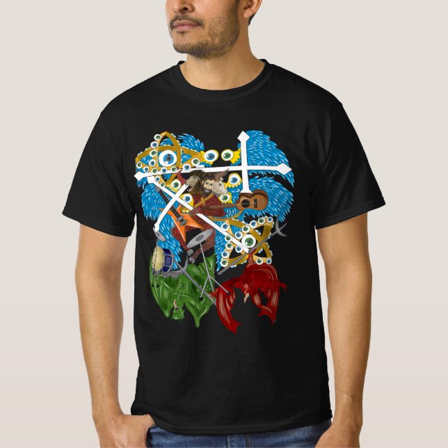 Biblical accurate angel fighting T-Shirt (Front)
