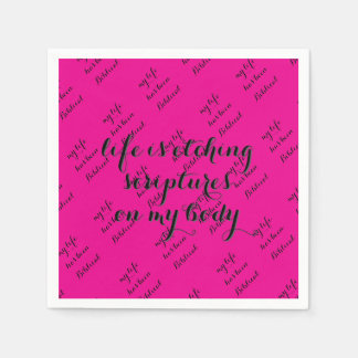 Biblical Life Napkin
