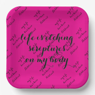 Biblical Life Paper Plate