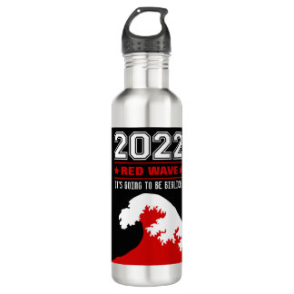 Biblical Midterms 2022 Red Wave 710 Ml Water Bottle