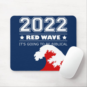 Biblical Midterms 2022 Red Wave Mouse Mat