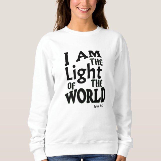  Biblical Quotation Sweatshirt (Front)
