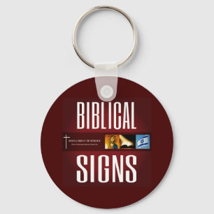 Biblical Signs 2018 Logo Keychain