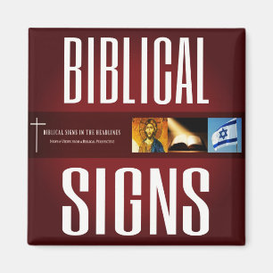 Biblical Signs 2018 Logo Magnet