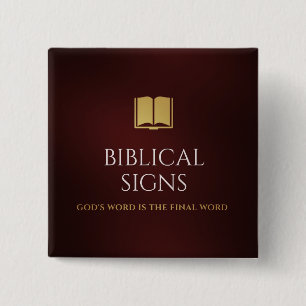 Biblical Signs 2020 Logo Button