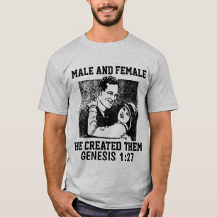 BIBLICAL TRADITIONAL MARRIAGE CHRISTIAN T-SHIRTS
