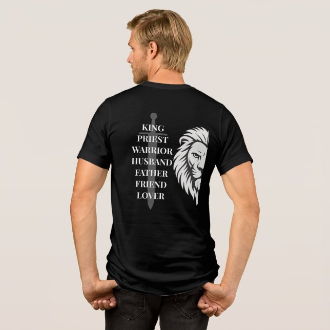 Biblically Masculine Tri-Blend Shirt (Back Full)