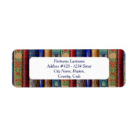 Bibliophile's Address Labels (Art Nouveau)