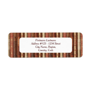 Bibliophile's Address Labels (Sunny Side)