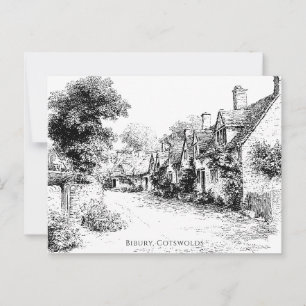 Bibury Village, Cotswolds, UK  Postcard