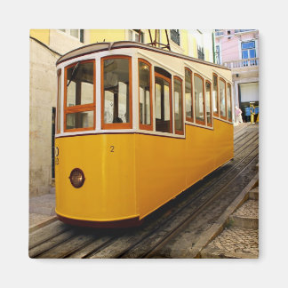 Bica Funicular, Lisbon, Portugal Magnet