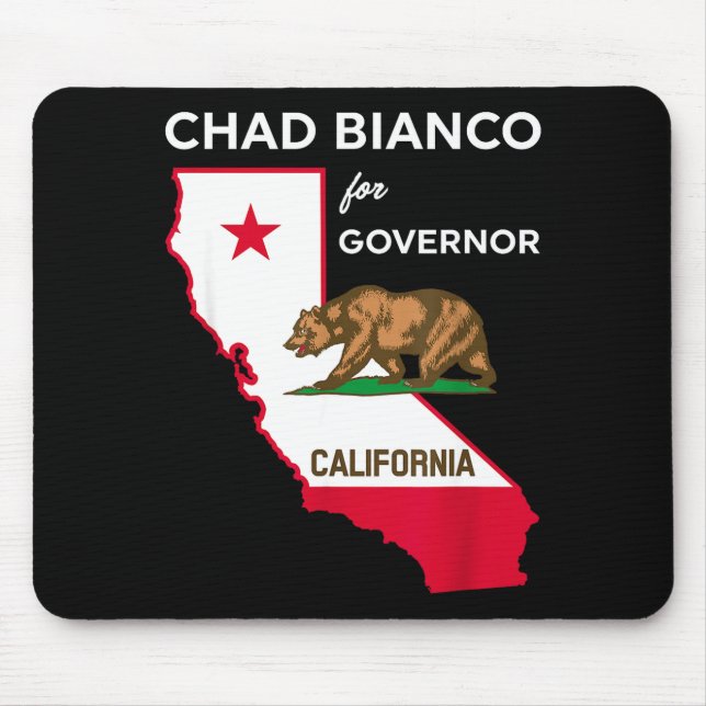 Bicanco 2026 Chad Bianco For Governor Of Californi Mouse Mat (Front)