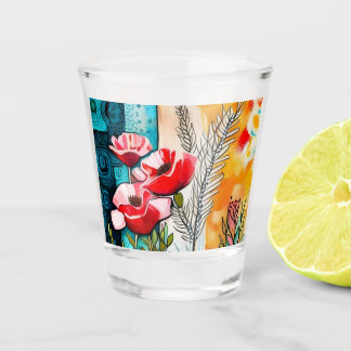 Bicchiere con motivo shot glass
