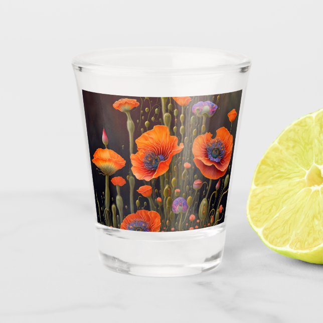 Bicchiere con motivo  shot glass (Front)