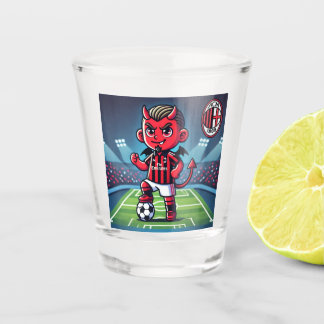 Bicchiere Milan calcio Shot Glass