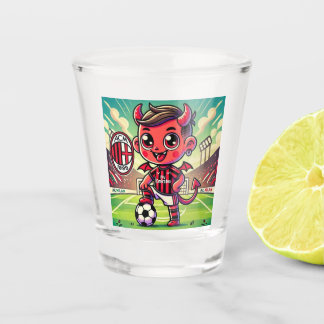 Bicchiere Milan calcio Shot Glass