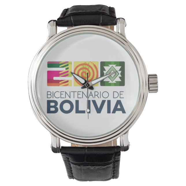bicentenario Bolivia Watch (Front)