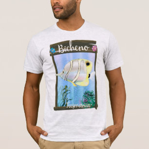 Bicheno Tasmania vintage travel poster T-Shirt