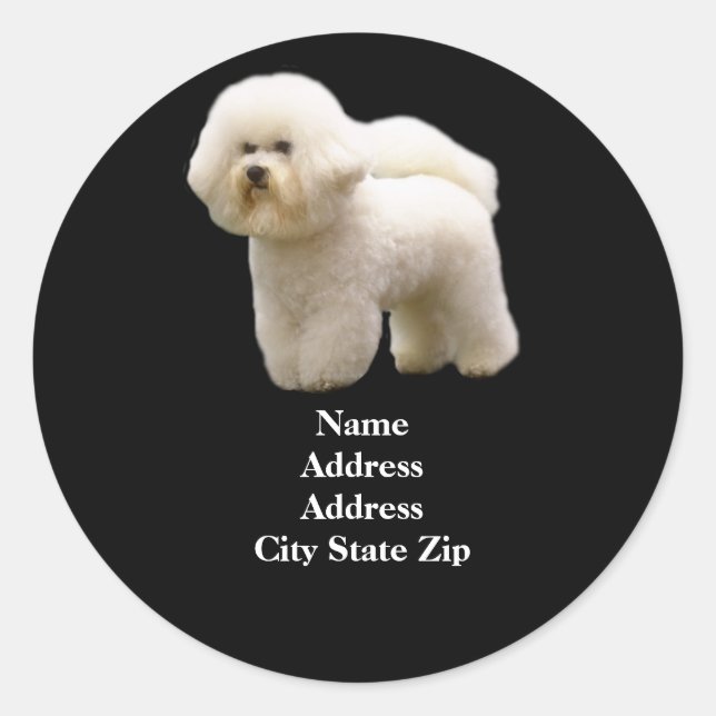 Bichon Address Label (Front)
