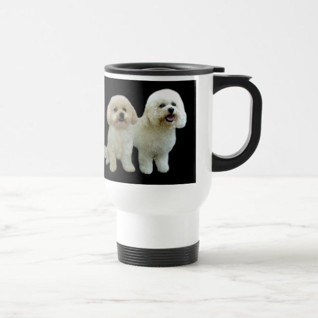 Bichon Buddies Travel Mug (Right)