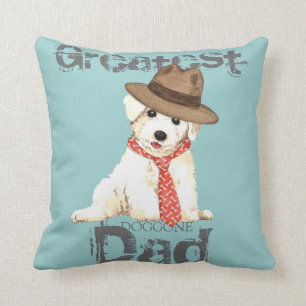 Bichon Dad Cushion