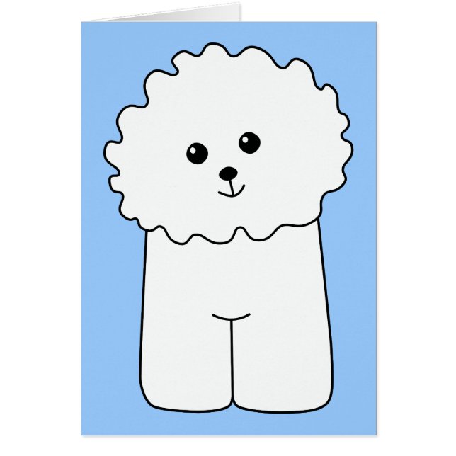 Bichon Frise. (Front)