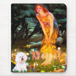 Bichon Frise 1 - MidEve Mouse Mat