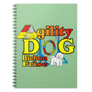 Bichon Frise Agility Notebook