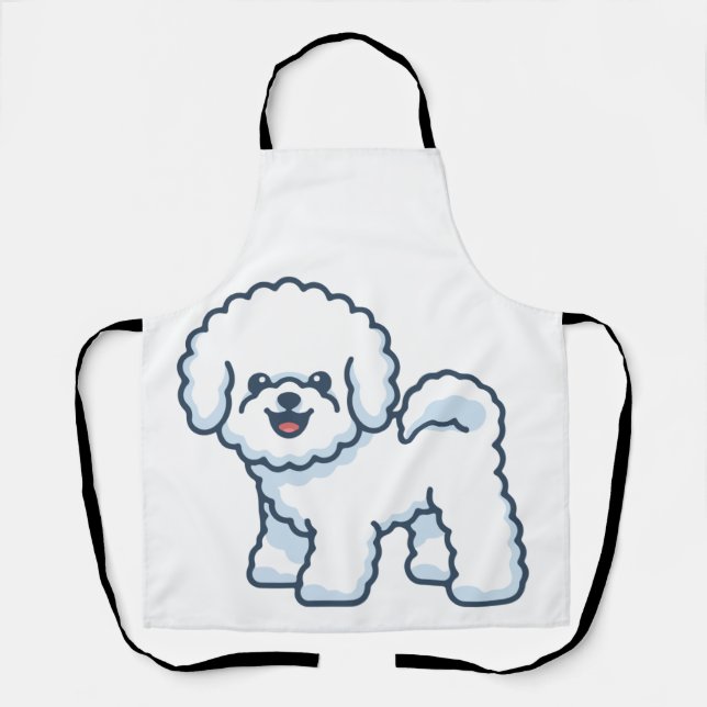 Bichon Frise Apron (Front)