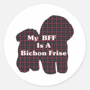 Bichon Frise BFF Sticker