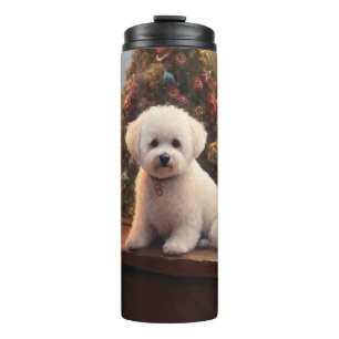 Bichon Frise Christmas Cruise: Pawsome Holiday  Thermal Tumbler