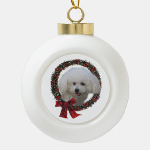 Bichon Frise Christmas Gifts Ornament