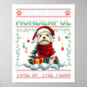 Bichon Frise Christmas Tree Decorations Dog Lover
