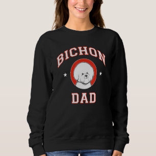 Bichon Frise Dad Sweatshirt