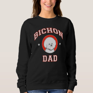 Bichon Frise Dad Sweatshirt