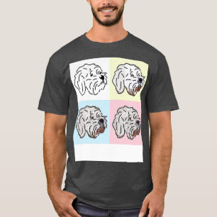 Bichon Frise Dog Four Faces T-Shirt