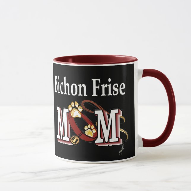 Bichon Frise Dog MOM Mug (Right)