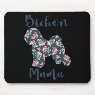 Bichon-frise Dog Mum Shirt Lover Mama Mothers Day  Mouse Mat