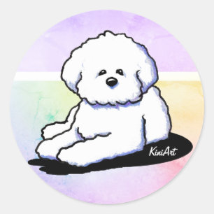 Bichon Frise Dog Stickers