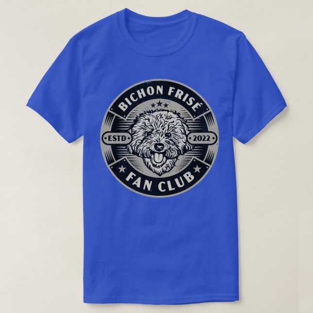 Bichon Frise Dog T-Shirt (Design Front)