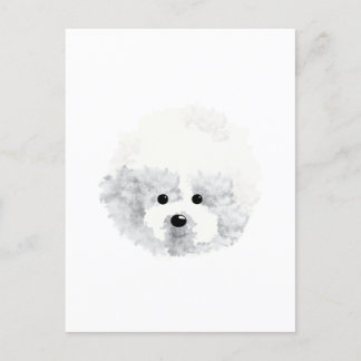 Bichon Frise  dog Thank You Card