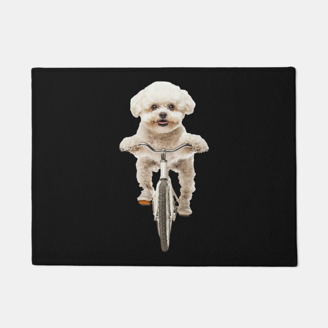 Bichon Frise Doormat (Front)